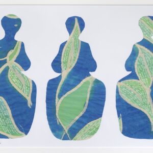 Fertility Figures. Jane V Southgate. Mother Nature series - Prints and Sewn Batik