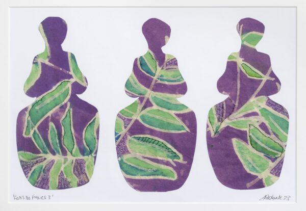 Fertility Figures. Jane V Southgate. Mother Nature series - Prints and Sewn Batik