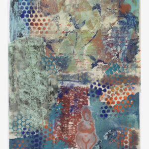 Layers. Jane V Southgate. Mother Nature series - Prints and Sewn Batik